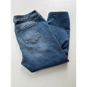 Torrid Denim Jeans Stretchy Medium Heathered Blue Wash Women’s 16R Low Rise